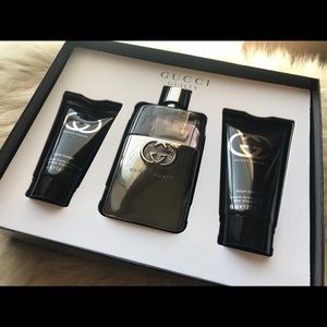 Gucci guilty cologne gift set. Brand new.